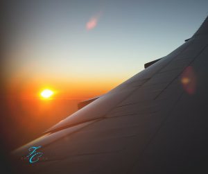 airplane-sunset