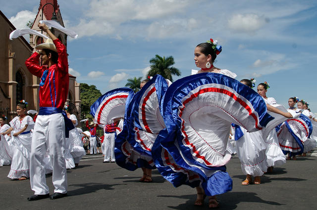 costa rican celebrations
